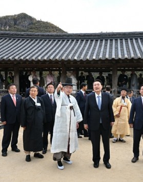 윤석열 대통령님 병산서원 방문